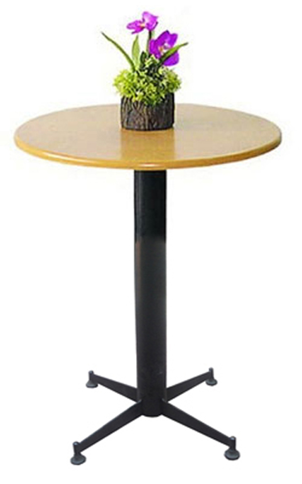 bàn ghế gỗ cafe mẫu bàn tròn